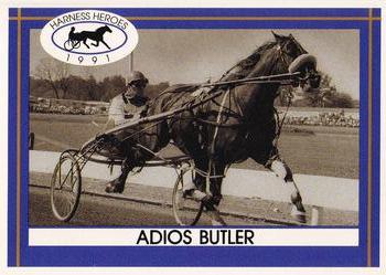 1991 Harness Heroes #1 Adios Butler Front